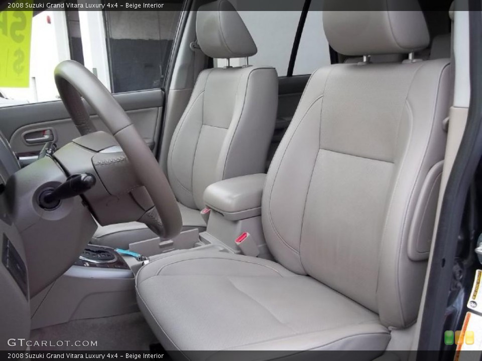 Beige Interior Photo for the 2008 Suzuki Grand Vitara Luxury 4x4 #49055783