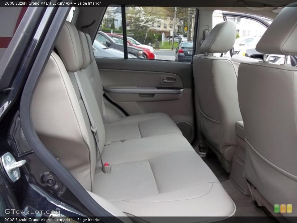 Beige Interior Photo for the 2008 Suzuki Grand Vitara Luxury 4x4 #49055811
