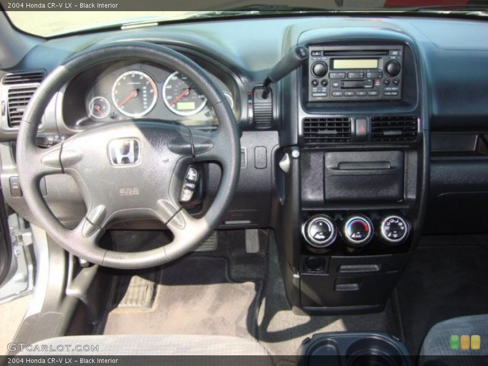Black Interior Dashboard for the 2004 Honda CR-V LX #49055915