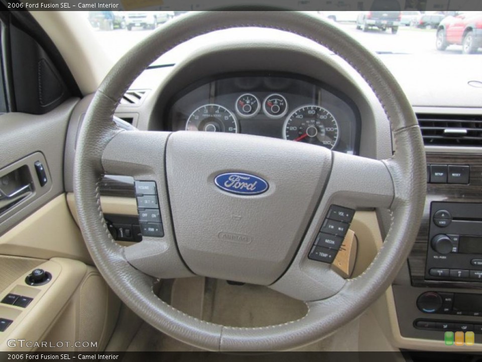 Camel Interior Steering Wheel for the 2006 Ford Fusion SEL #49057334