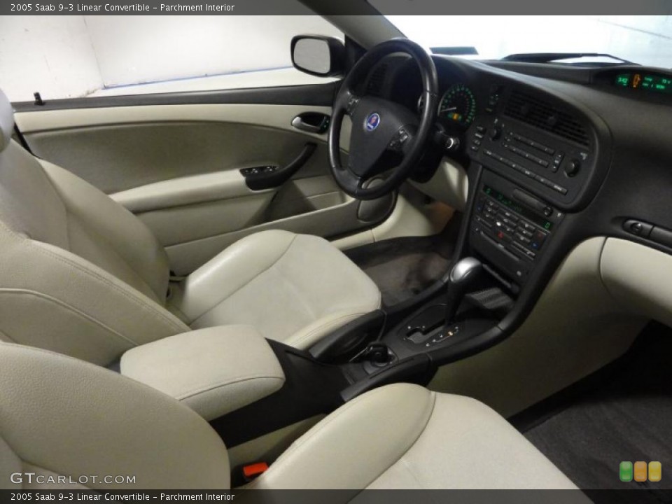 Parchment Interior Dashboard for the 2005 Saab 9-3 Linear Convertible #49058296