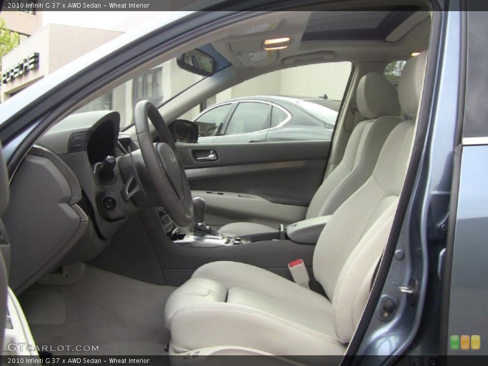 Wheat Interior Photo for the 2010 Infiniti G 37 x AWD Sedan #49060745