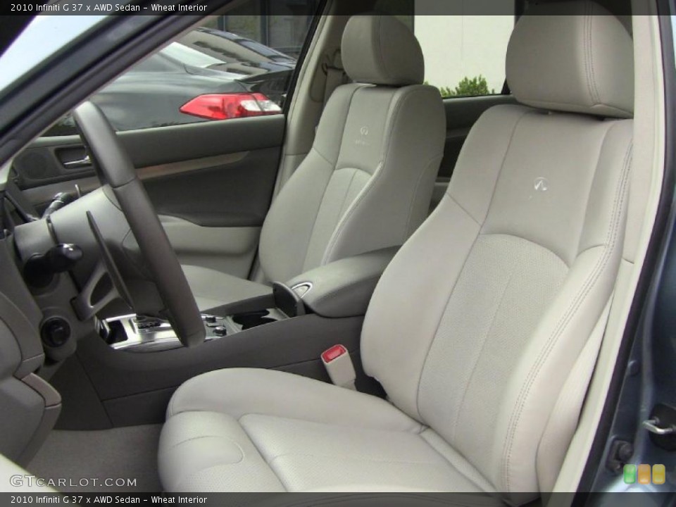 Wheat Interior Photo for the 2010 Infiniti G 37 x AWD Sedan #49060760
