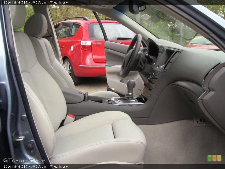 Wheat Interior Photo for the 2010 Infiniti G 37 x AWD Sedan #49060787