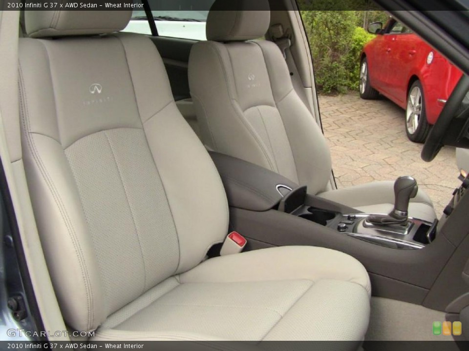 Wheat Interior Photo for the 2010 Infiniti G 37 x AWD Sedan #49060808
