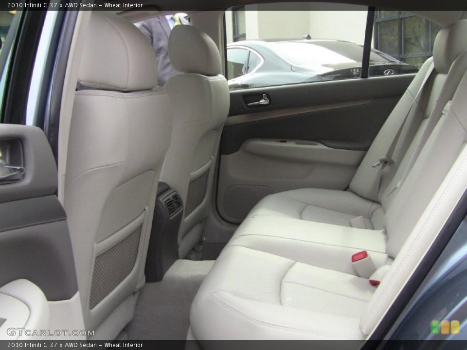 Wheat Interior Photo for the 2010 Infiniti G 37 x AWD Sedan #49060863