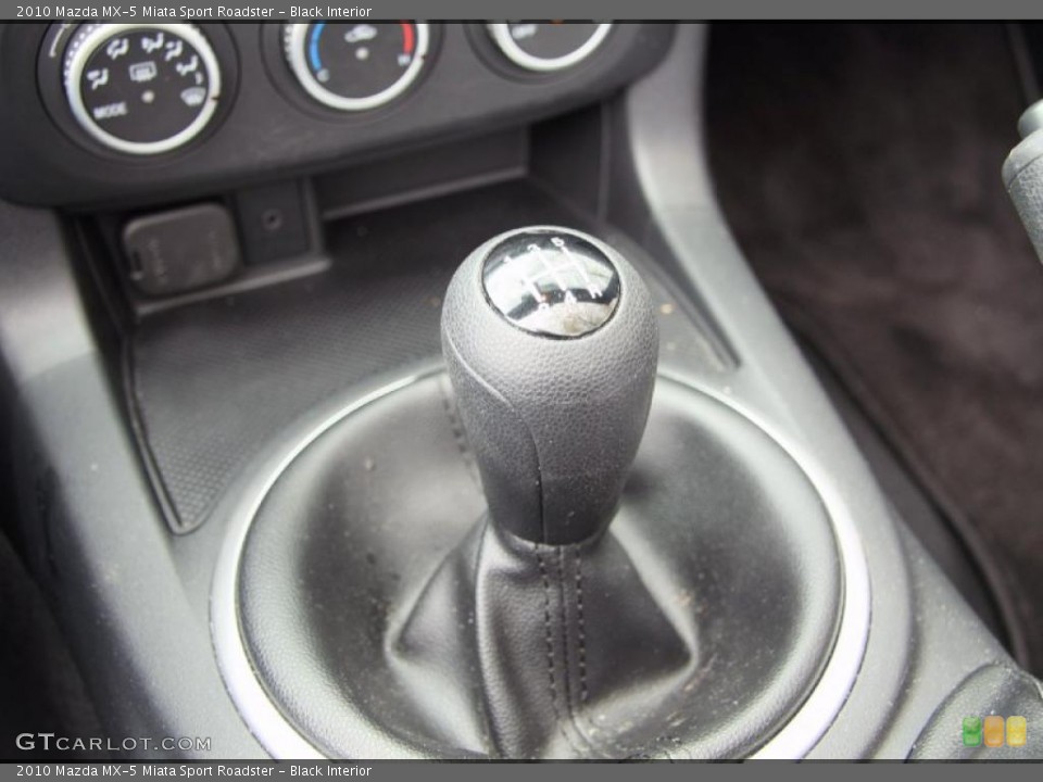 Black Interior Transmission for the 2010 Mazda MX-5 Miata Sport Roadster #49062641