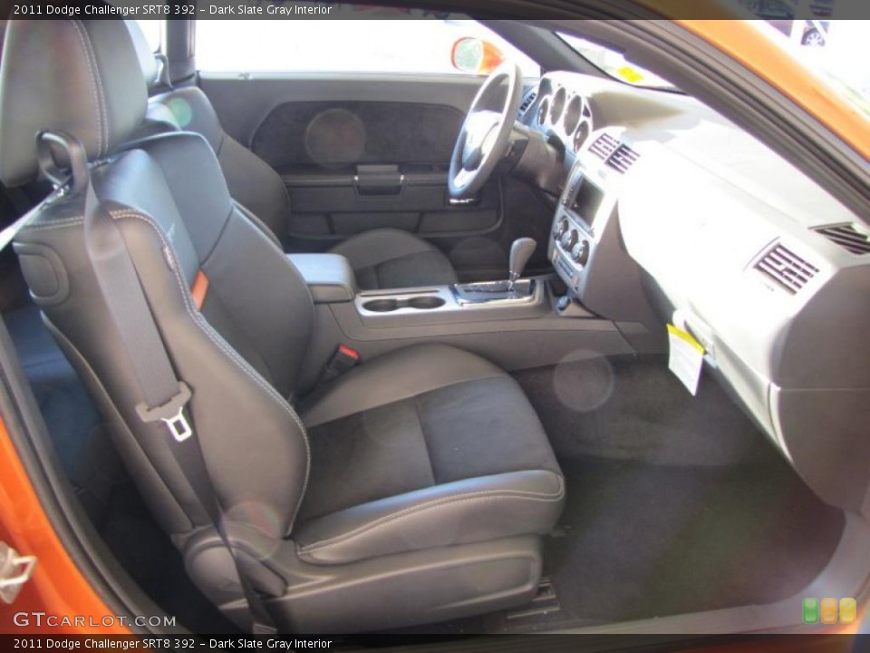 Dark Slate Gray Interior Photo for the 2011 Dodge Challenger SRT8 392 #49063013