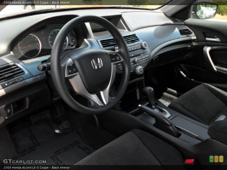 Black Interior Prime Interior for the 2009 Honda Accord LX-S Coupe #49065046