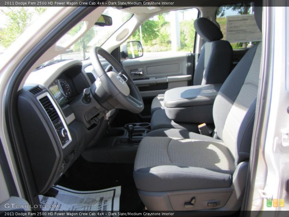 Dark Slate/Medium Graystone Interior Photo for the 2011 Dodge Ram 2500 HD Power Wagon Crew Cab 4x4 #49065215