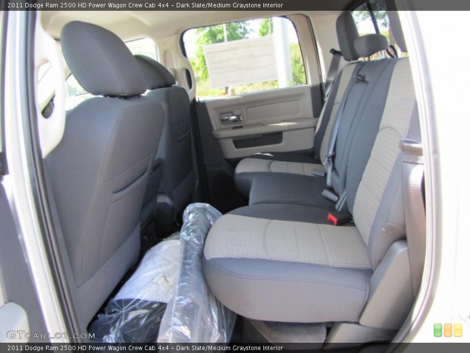 Dark Slate/Medium Graystone Interior Photo for the 2011 Dodge Ram 2500 HD Power Wagon Crew Cab 4x4 #49065230
