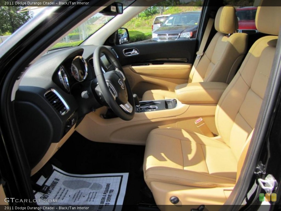 Black/Tan Interior Photo for the 2011 Dodge Durango Citadel #49065647