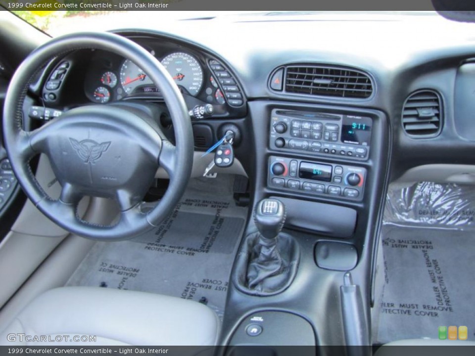 Light Oak Interior Dashboard for the 1999 Chevrolet Corvette Convertible #49067129