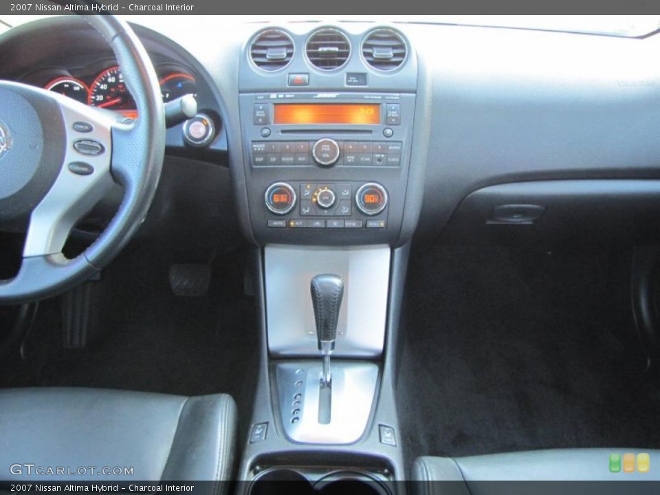 Charcoal Interior Controls for the 2007 Nissan Altima Hybrid #49067588