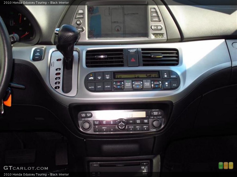 Black Interior Controls for the 2010 Honda Odyssey Touring #49068130