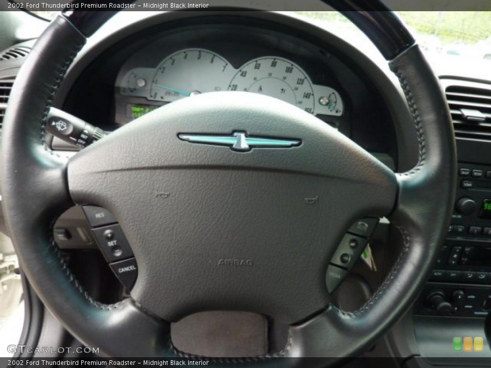 Midnight Black Interior Gauges for the 2002 Ford Thunderbird Premium Roadster #49071047