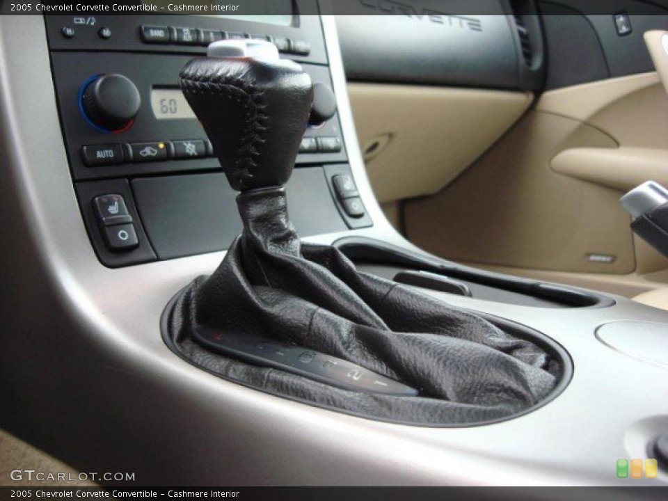 Cashmere Interior Transmission for the 2005 Chevrolet Corvette Convertible #49072814