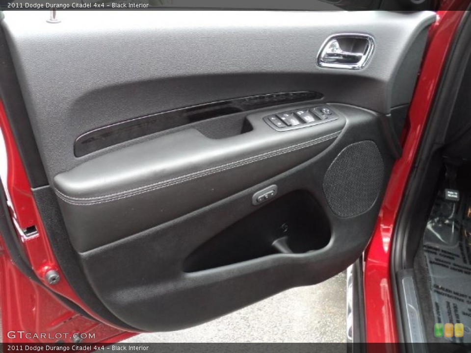 Black Interior Door Panel for the 2011 Dodge Durango Citadel 4x4 #49073405