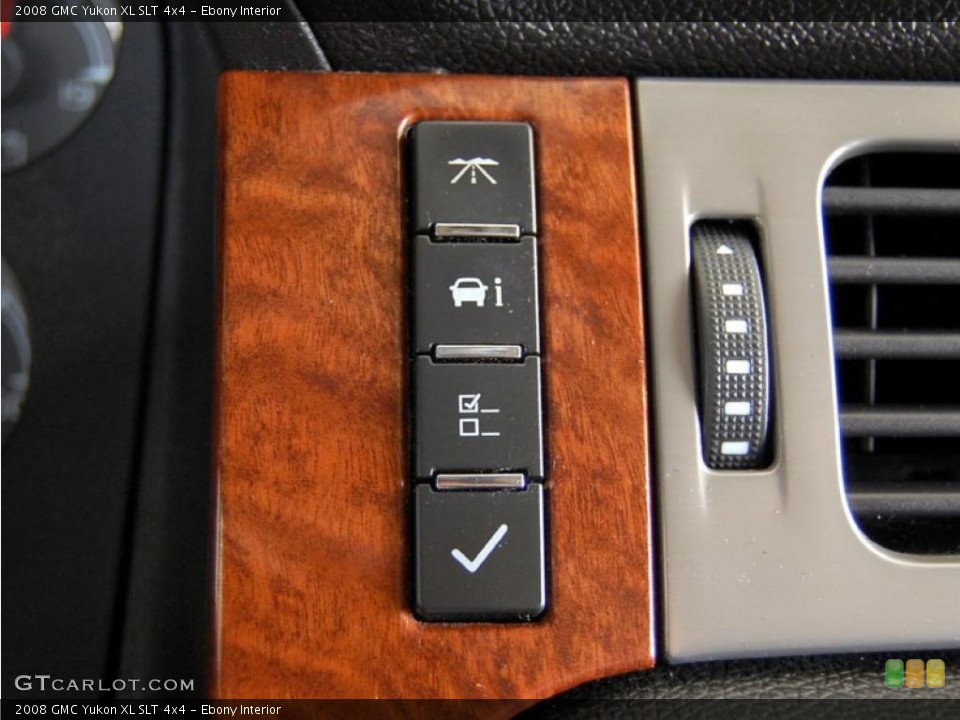 Ebony Interior Controls for the 2008 GMC Yukon XL SLT 4x4 #49075403