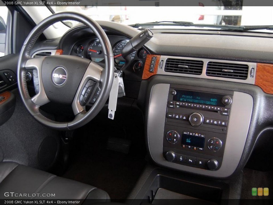 Ebony Interior Dashboard for the 2008 GMC Yukon XL SLT 4x4 #49075559