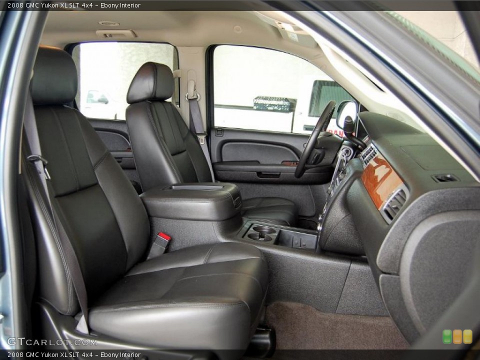 Ebony Interior Photo for the 2008 GMC Yukon XL SLT 4x4 #49075589