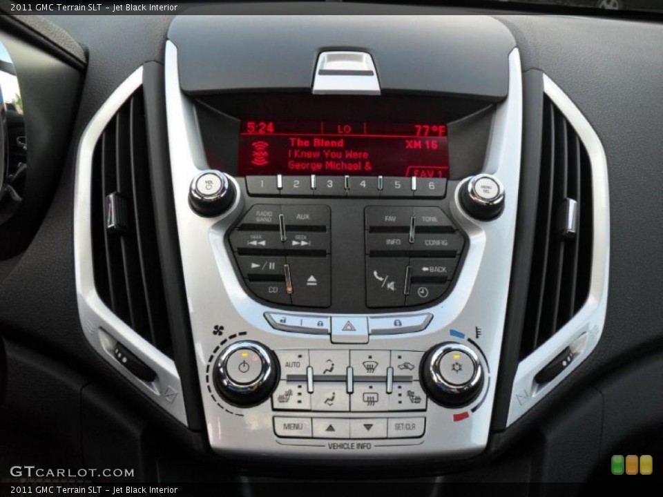 Jet Black Interior Controls for the 2011 GMC Terrain SLT #49076309