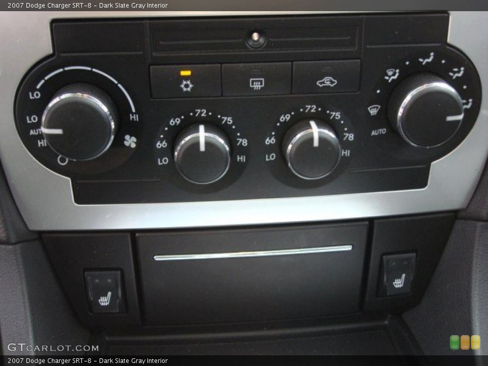 Dark Slate Gray Interior Controls for the 2007 Dodge Charger SRT-8 #49076378
