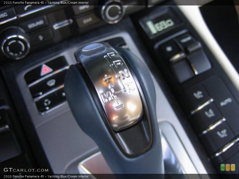 Yachting Blue/Cream Interior Transmission for the 2010 Porsche Panamera 4S #49077797