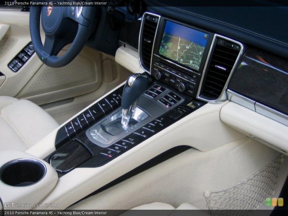 Yachting Blue/Cream Interior Photo for the 2010 Porsche Panamera 4S #49077824