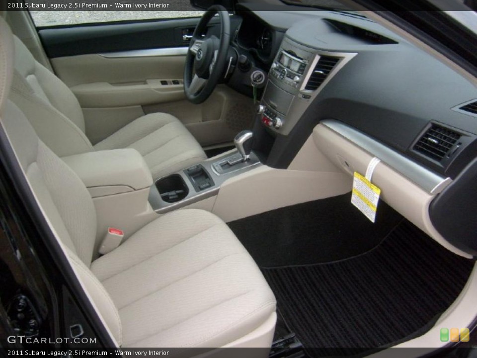 Warm Ivory Interior Photo for the 2011 Subaru Legacy 2.5i Premium #49077962