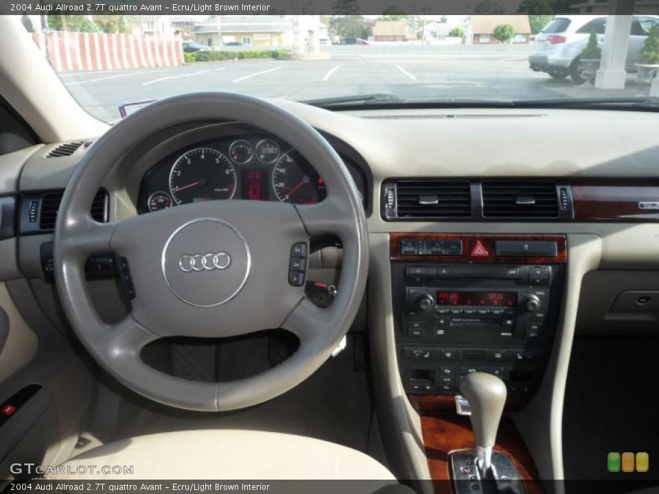 Ecru/Light Brown Interior Dashboard for the 2004 Audi Allroad 2.7T quattro Avant #49078076