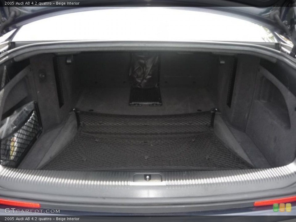 Beige Interior Trunk for the 2005 Audi A8 4.2 quattro #49078552