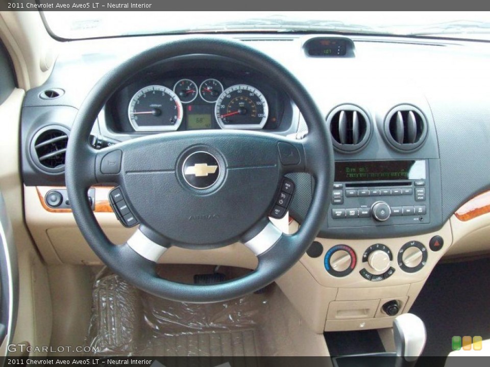 Neutral Interior Dashboard for the 2011 Chevrolet Aveo Aveo5 LT #49078578