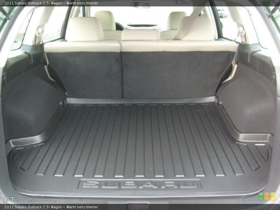 Warm Ivory Interior Trunk for the 2011 Subaru Outback 2.5i Wagon #49078838