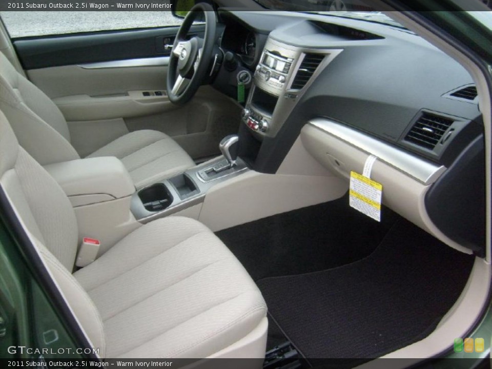 Warm Ivory Interior Photo for the 2011 Subaru Outback 2.5i Wagon #49078853