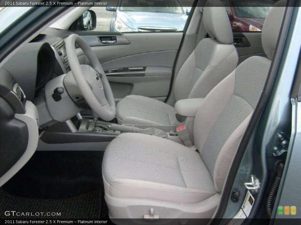 Platinum Interior Photo for the 2011 Subaru Forester 2.5 X Premium #49079375