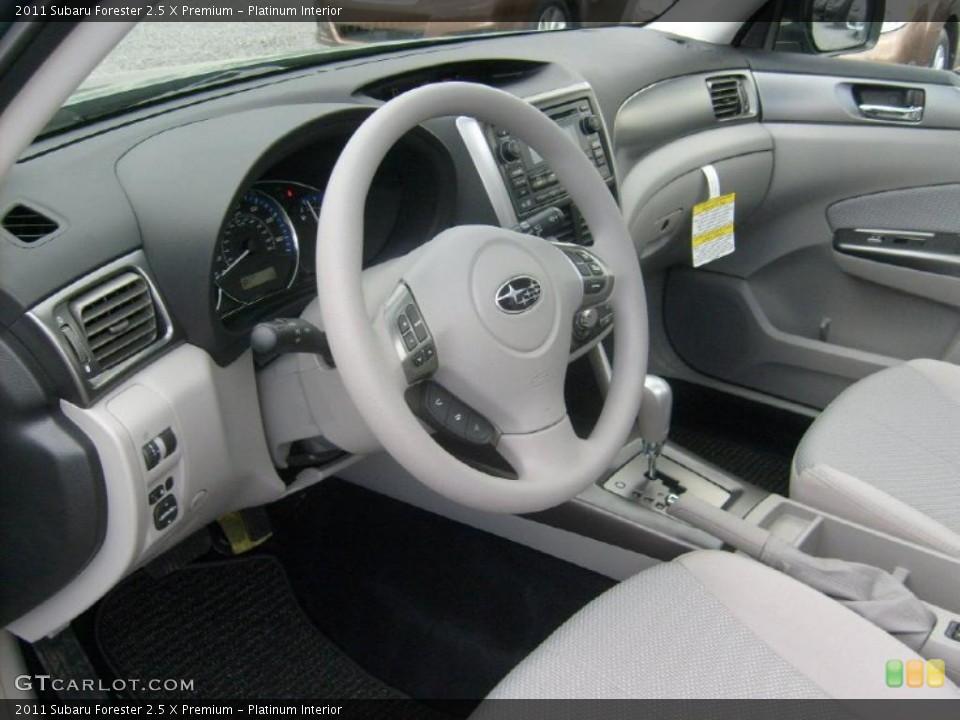 Platinum Interior Photo for the 2011 Subaru Forester 2.5 X Premium #49079492