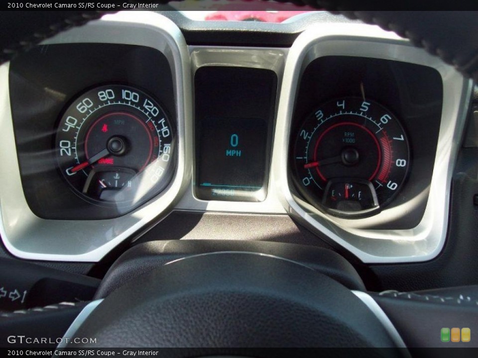 Gray Interior Gauges for the 2010 Chevrolet Camaro SS/RS Coupe #49079864