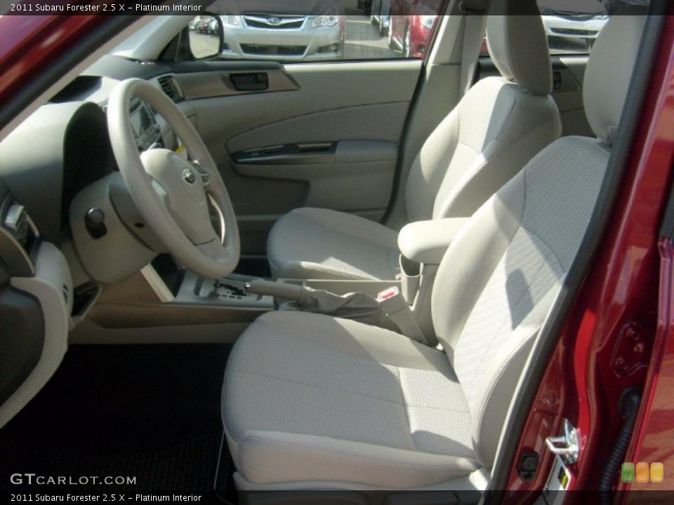Platinum Interior Photo for the 2011 Subaru Forester 2.5 X #49080782