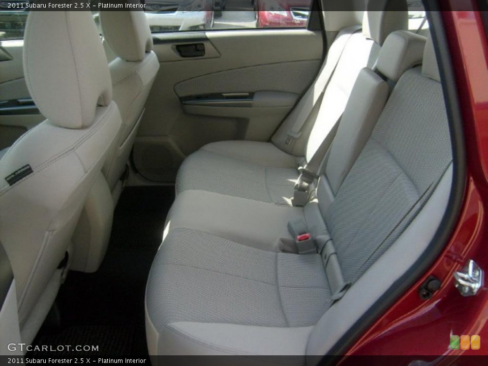 Platinum Interior Photo for the 2011 Subaru Forester 2.5 X #49080794
