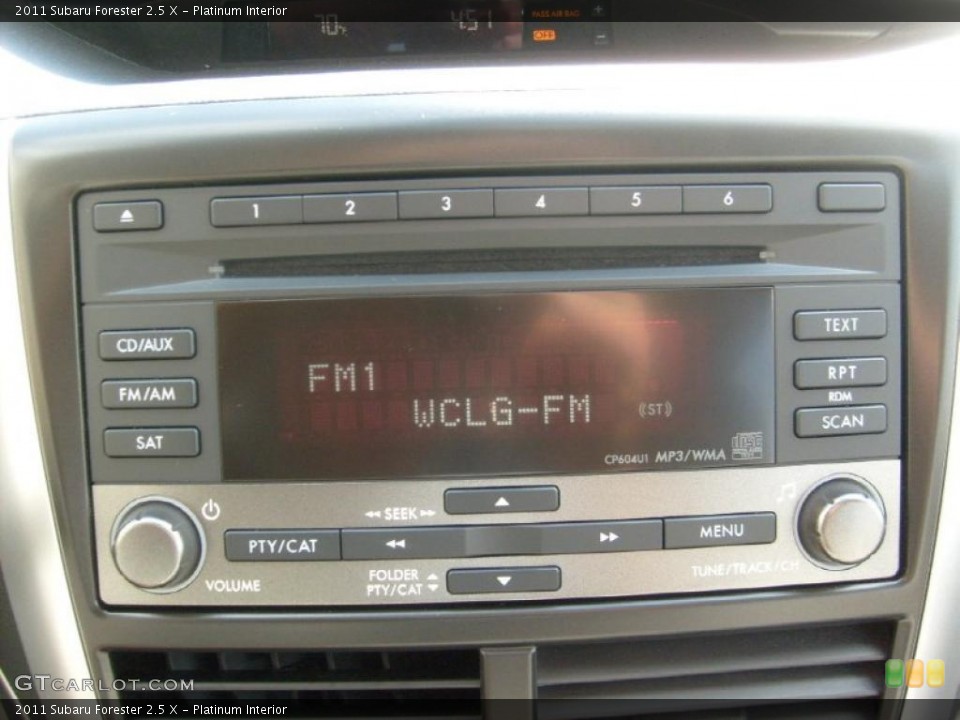 Platinum Interior Controls for the 2011 Subaru Forester 2.5 X #49080971