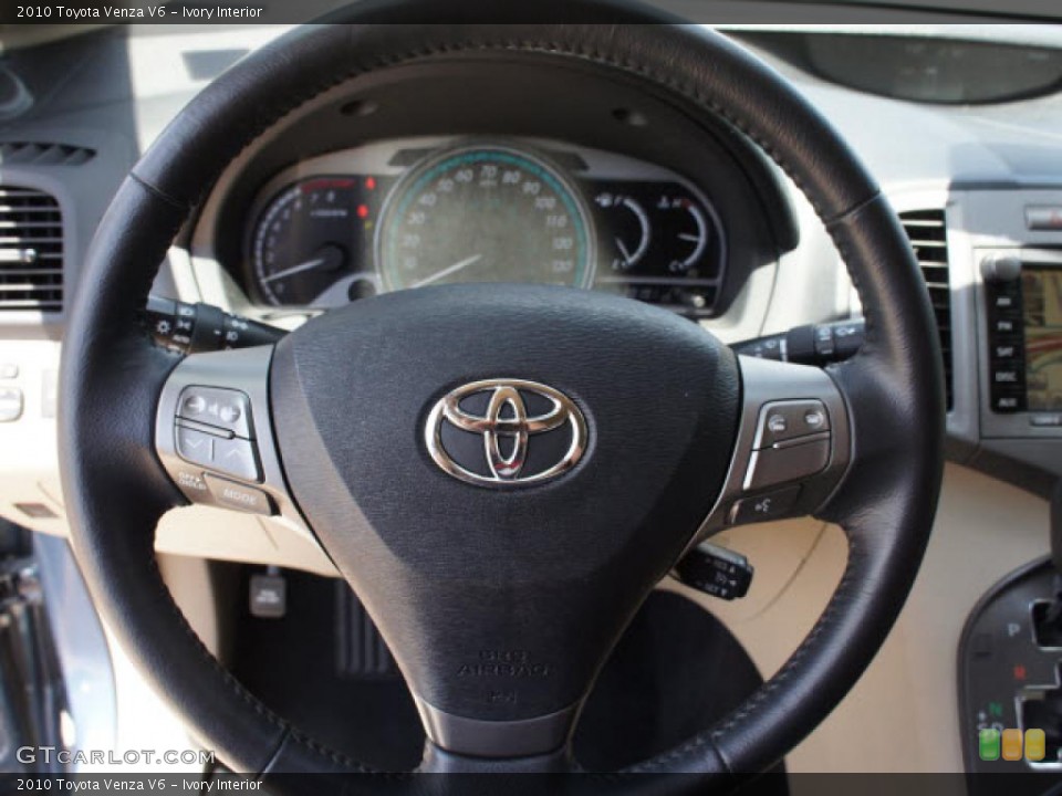 Ivory Interior Steering Wheel for the 2010 Toyota Venza V6 #49081904
