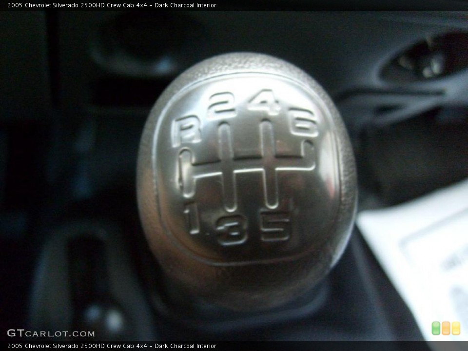 Dark Charcoal Interior Transmission for the 2005 Chevrolet Silverado 2500HD Crew Cab 4x4 #49082189
