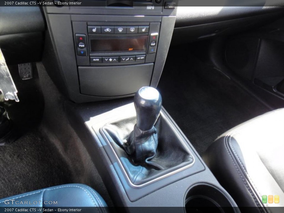 Ebony Interior Transmission for the 2007 Cadillac CTS -V Sedan #49083077