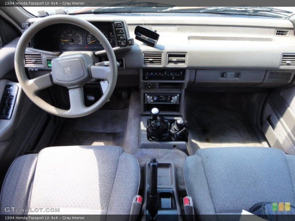 Gray Interior Dashboard for the 1994 Honda Passport LX 4x4 #49087398