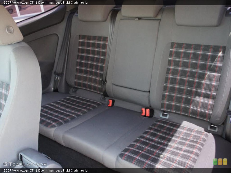 Interlagos Plaid Cloth Interior Photo for the 2007 Volkswagen GTI 2 Door #49087482