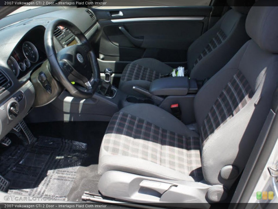 Interlagos Plaid Cloth Interior Photo for the 2007 Volkswagen GTI 2 Door #49087506