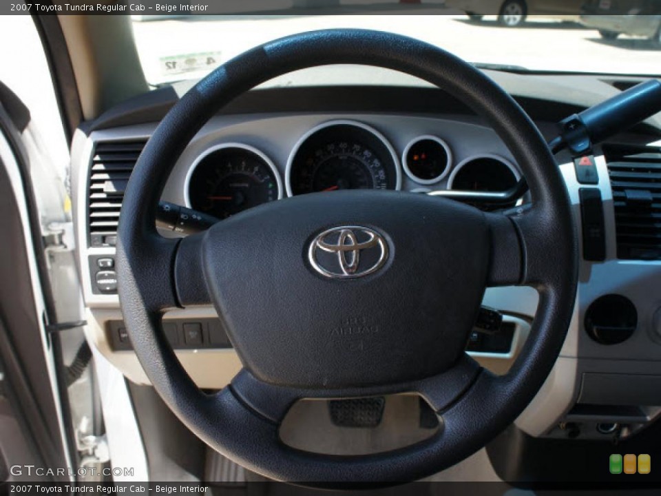 Beige Interior Transmission for the 2007 Toyota Tundra Regular Cab #49087773
