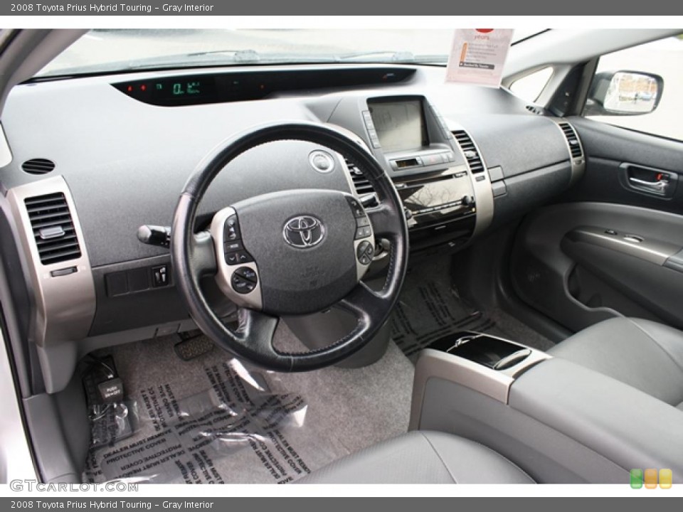 Gray Interior Photo for the 2008 Toyota Prius Hybrid Touring #49087869