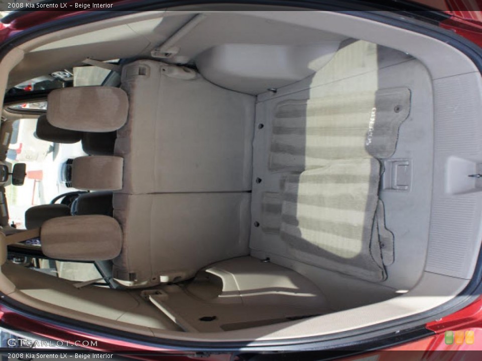 Beige Interior Trunk for the 2008 Kia Sorento LX #49088031